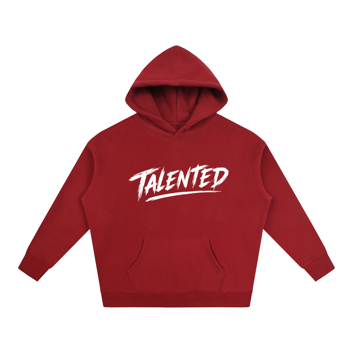 Talented White Lettering Hoodie