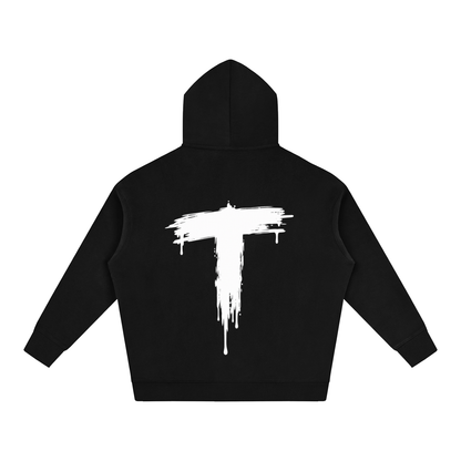 Talented White Lettering Hoodie