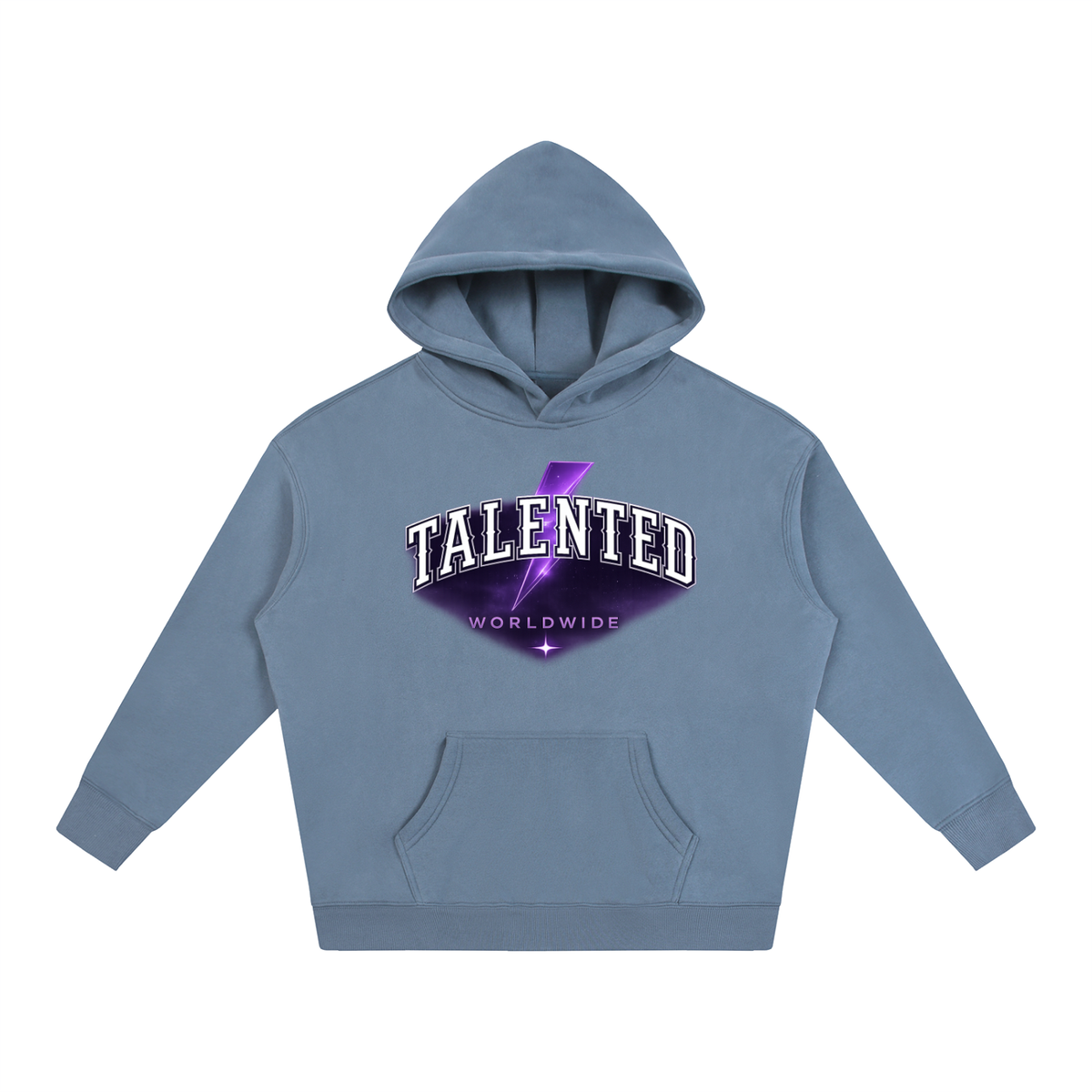 Lightning Talented Oversize Fleeced Hoodie