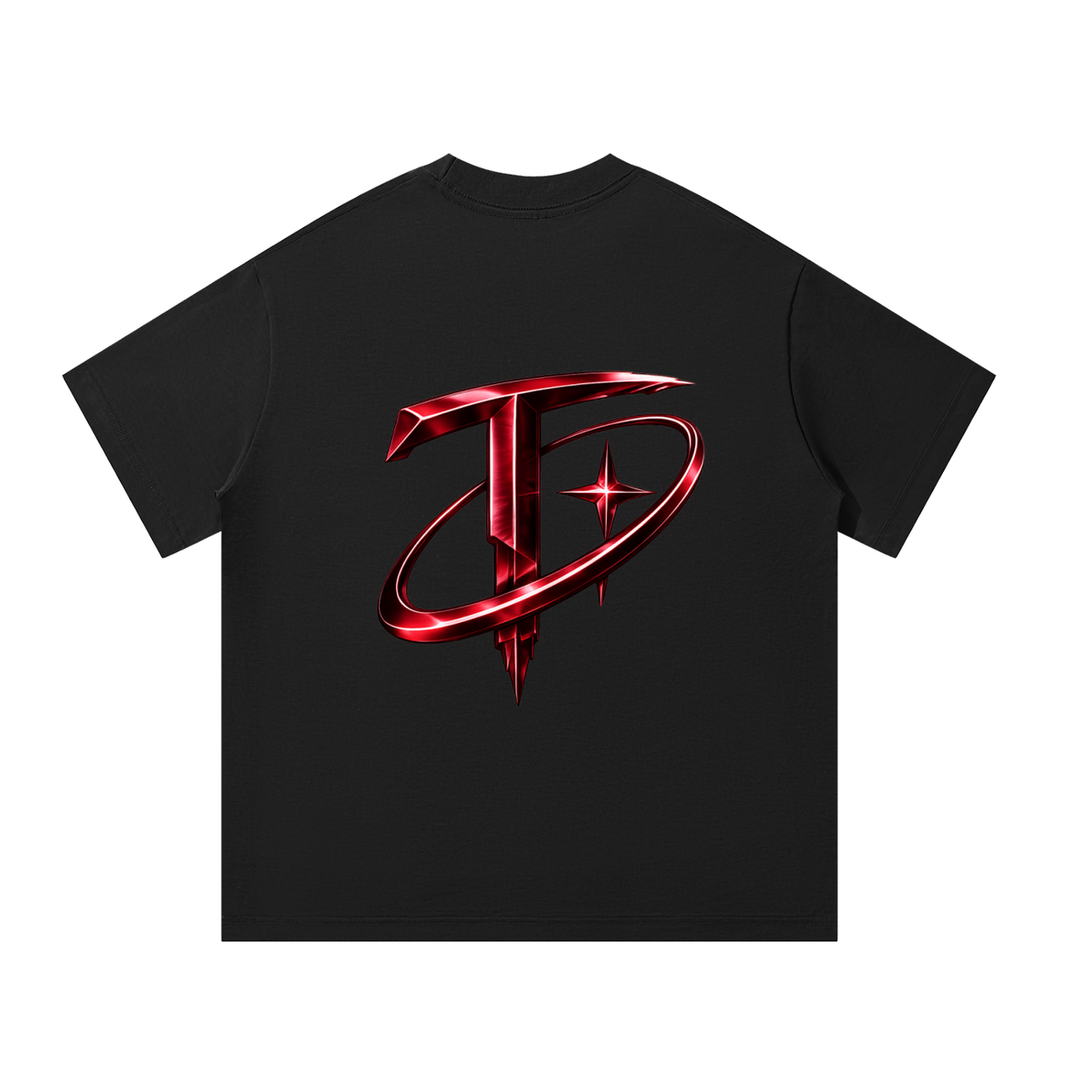 Red Splash Talented Oversized T-Shirt