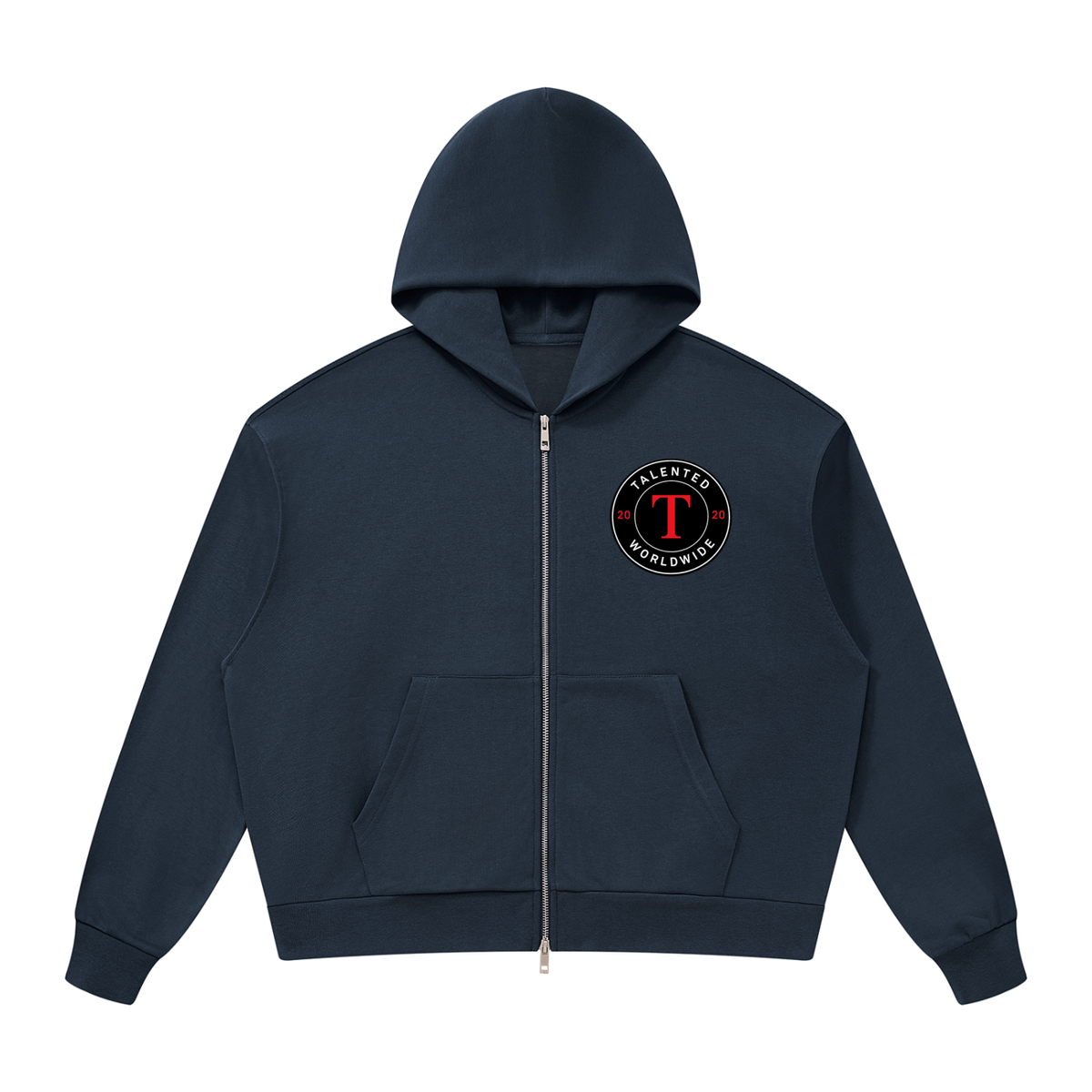 Talented Football Locks Full Zip Hoodie