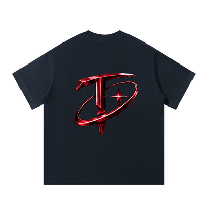 Red Splash Talented Oversized T-Shirt