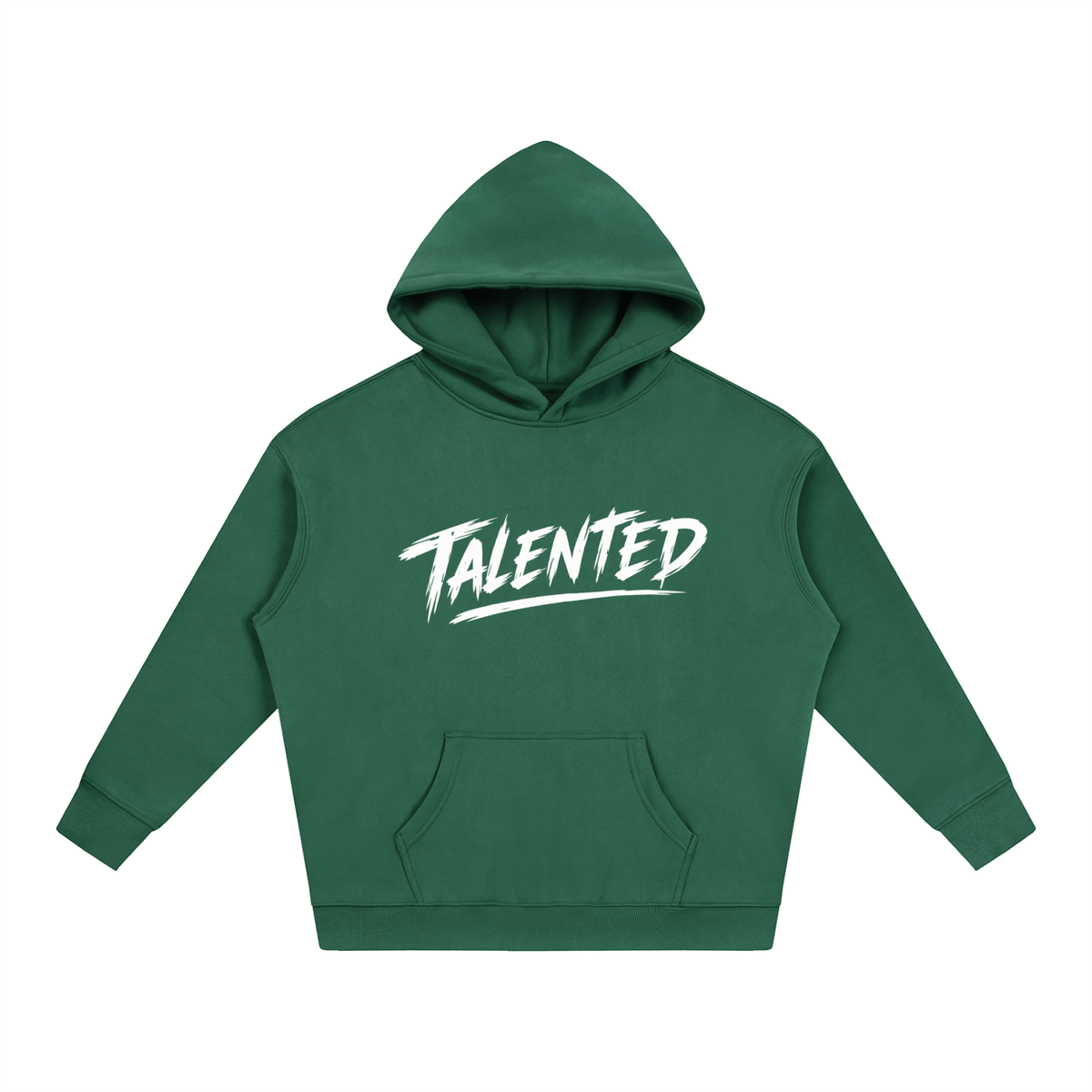 Talented White Lettering Hoodie