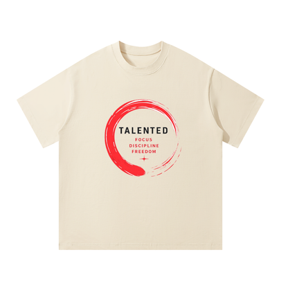 Red Splash Talented Oversized T-Shirt