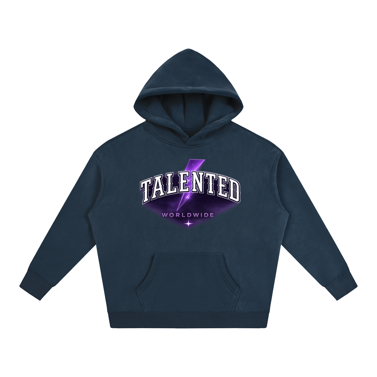 Lightning Talented Oversize Fleeced Hoodie