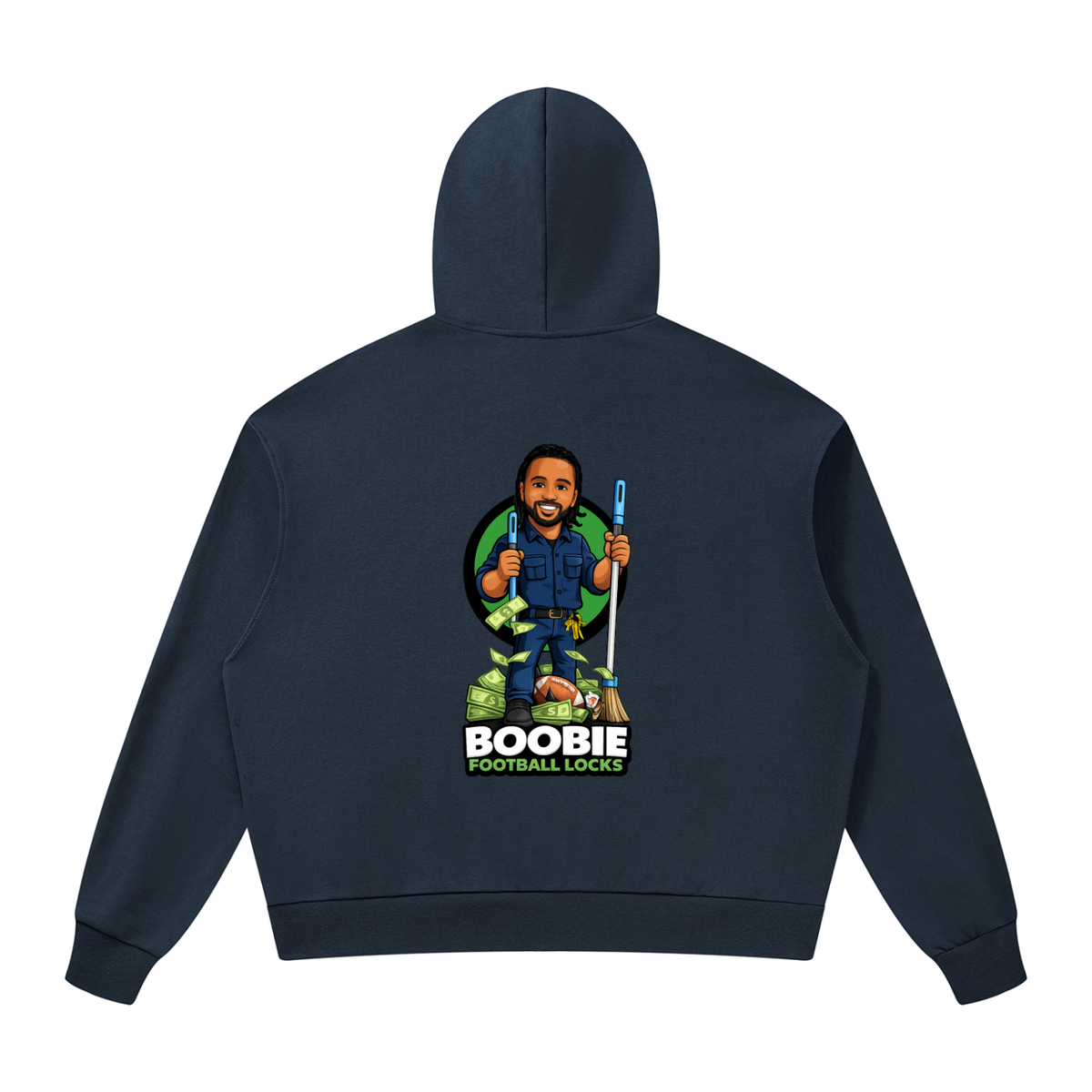 Talented Football Locks Full Zip Hoodie