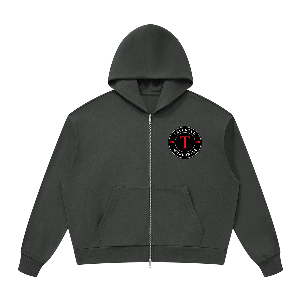Talented Football Locks Full Zip Hoodie