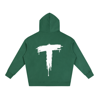 Talented White Lettering Hoodie