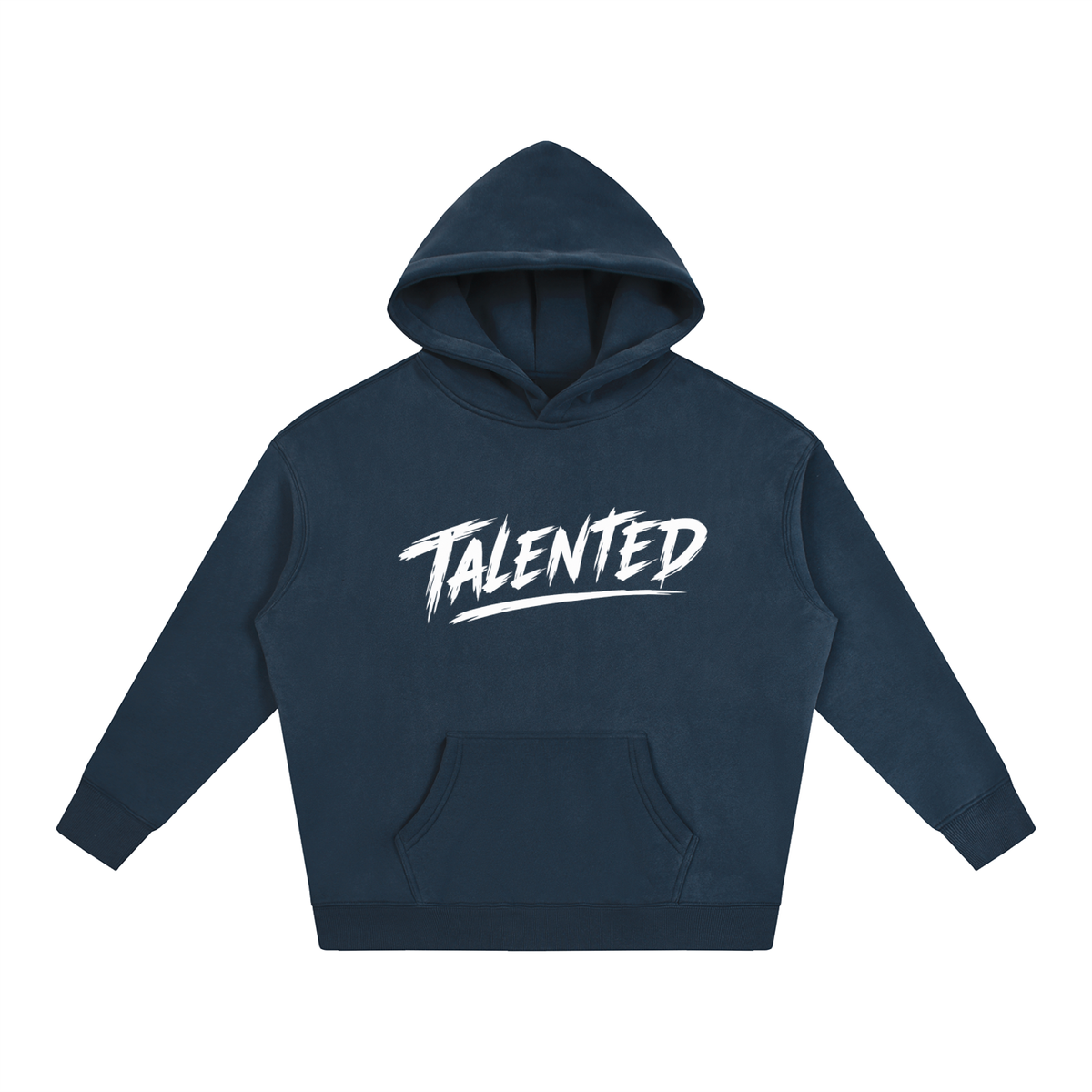Talented White Lettering Hoodie