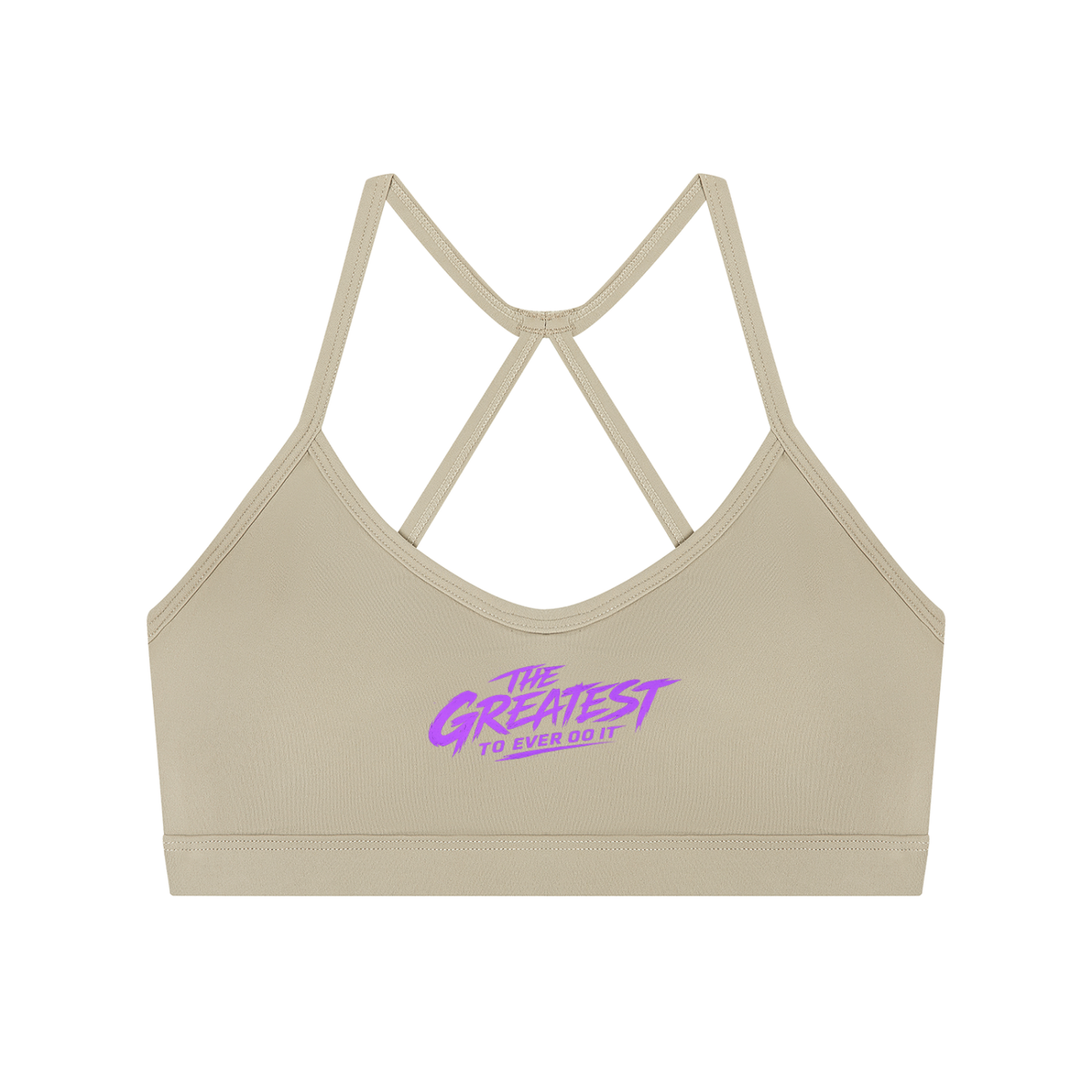 Greatest to Ever Do It Yoga Sports Bra
