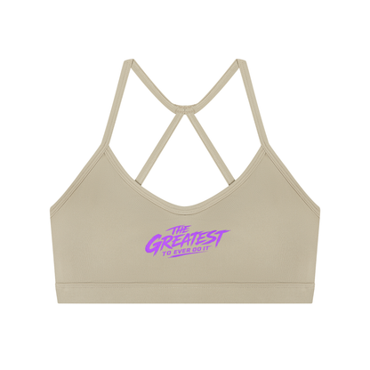 Greatest to Ever Do It Yoga Sports Bra