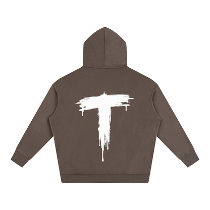 Talented White Lettering Hoodie