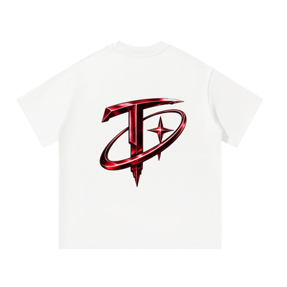 Red Splash Talented Oversized T-Shirt