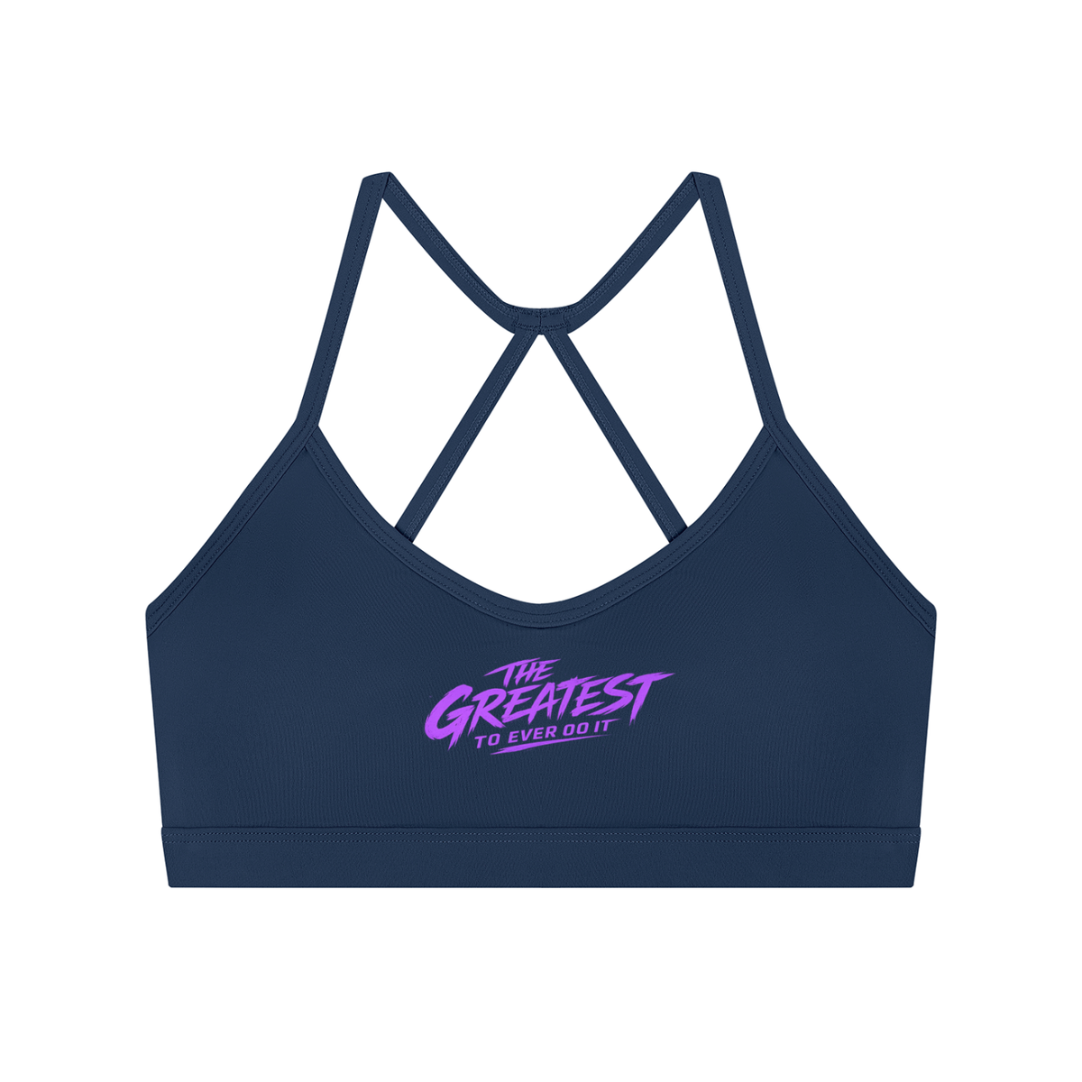 Greatest to Ever Do It Yoga Sports Bra