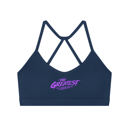 Greatest to Ever Do It Yoga Sports Bra