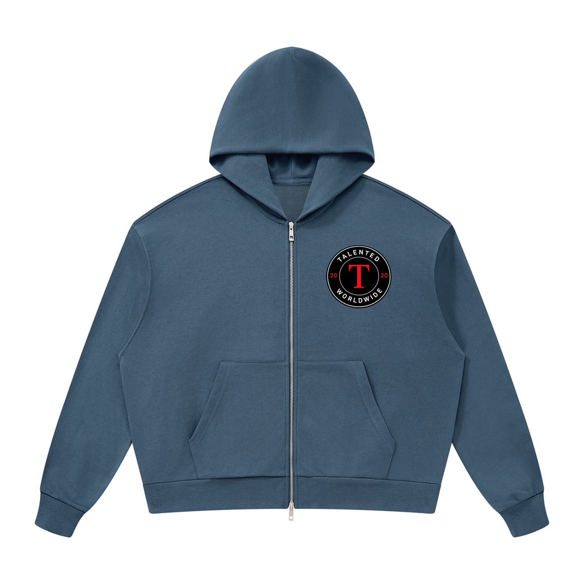 Talented Football Locks Full Zip Hoodie