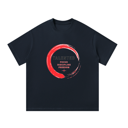 Red Splash Talented Oversized T-Shirt