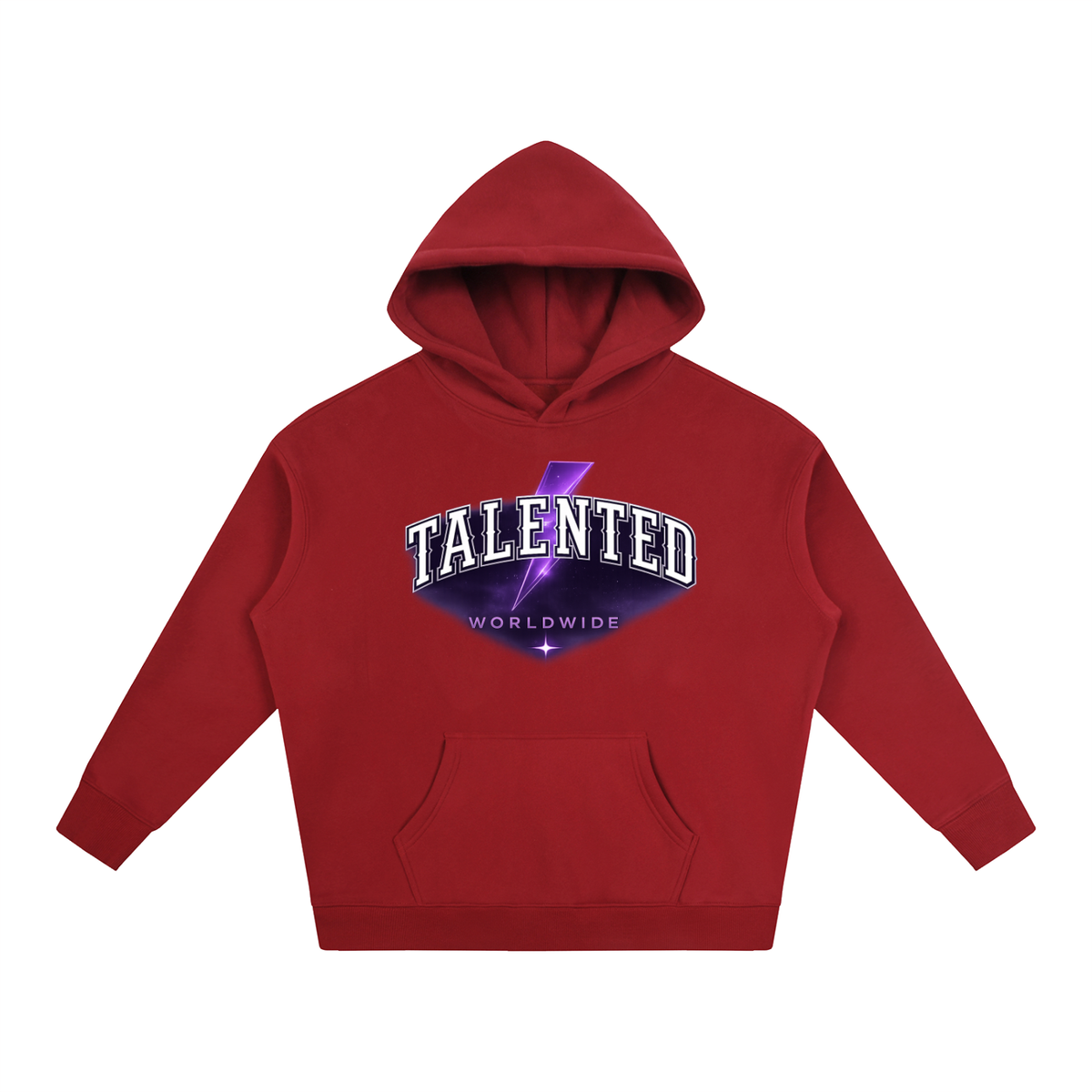 Lightning Talented Oversize Fleeced Hoodie