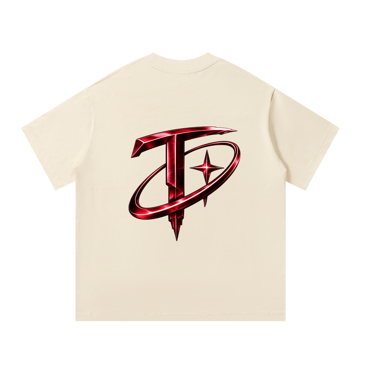 Red Splash Talented Oversized T-Shirt