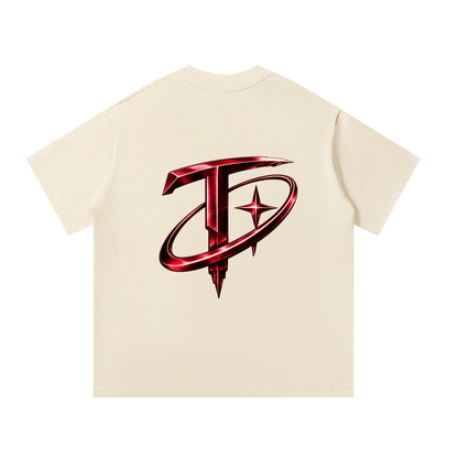 Red Splash Talented Oversized T-Shirt