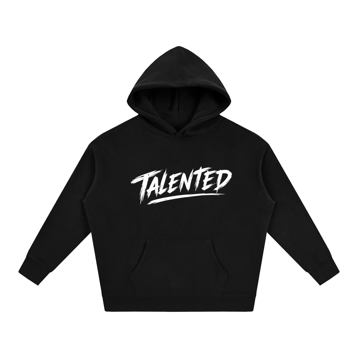 Talented White Lettering Hoodie