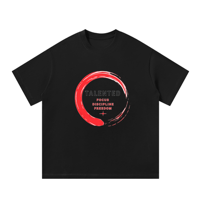 Red Splash Talented Oversized T-Shirt