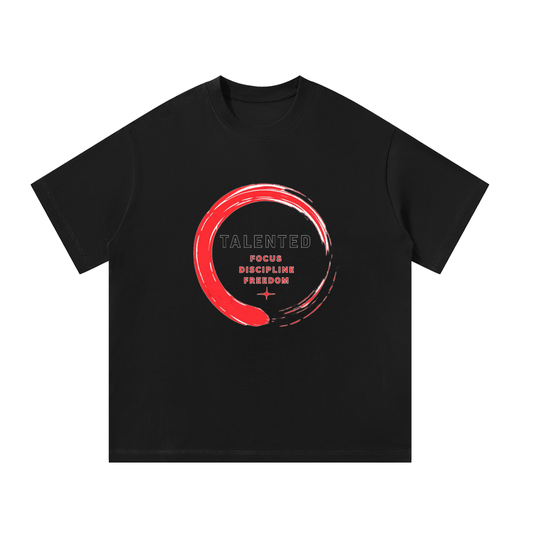Red Splash Talented Oversized T-Shirt