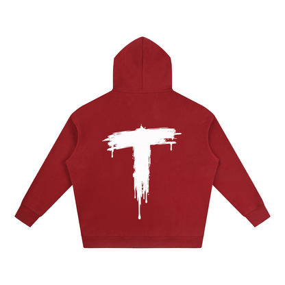 Talented White Lettering Hoodie